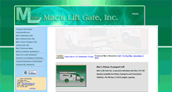 Desktop Screenshot of macsliftgate.com